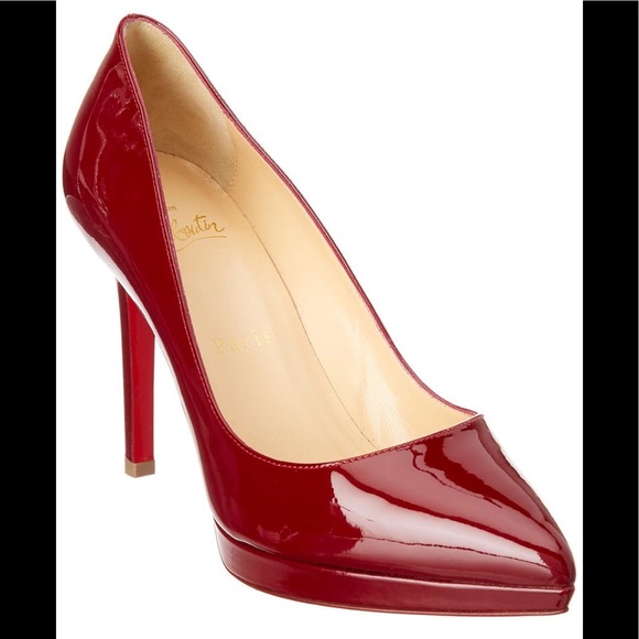 Absolute must haves Pigalle Plato 100 Patent red heels - Picture 2 of 8